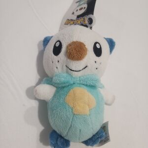 Original Oshawott Pokemon  2011 Plush 6" Stuffed Toy withtags